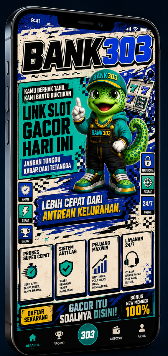 Aplikasi Android BANK303 cek bansos banksos real-time di smartphone